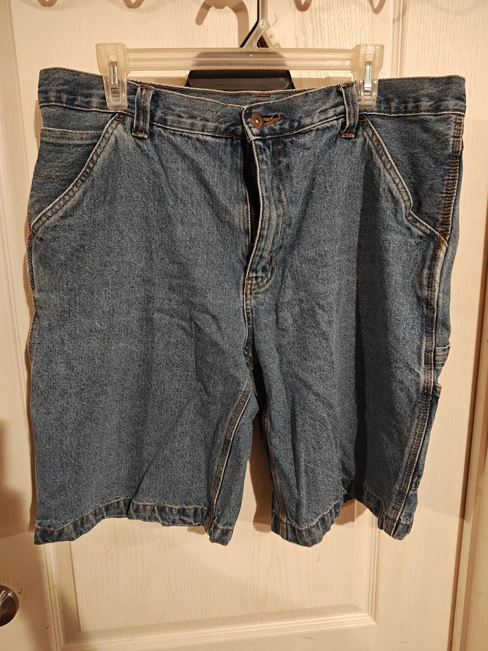 Faded Glory Men's Blue Denim Jean Shorts